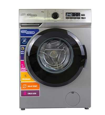 Super General SGW6250NLEDS - 6kg Front-Load Washing Machine