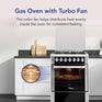 Super General SGC616FSBGOFR - 60 x 60cm Freestanding Gas Cooker