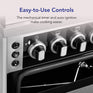 Super General SGC616FSBGOFR - 60 x 60cm Freestanding Gas Cooker