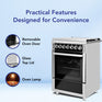 Super General SGC616FSBGOFR - 60 x 60cm Freestanding Gas Cooker