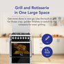 Super General SGC616FSBGOFR - 60 x 60cm Freestanding Gas Cooker