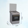 Super General SGC6170MSFS - 60x60cm Freestanding Gas Cooker