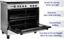 Super General SGC901FS - 90x60cm Freestanding Gas Cooker