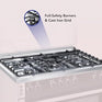 Super General SGC916FSBGOF - 90x60cm Freestanding Gas Cooker