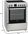 Super General SGCV61DSS - 60x60cm Freestanding Electric Cooker