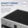 Super General SGCV90DSS - 90x60cm Freestanding Electric Cooker