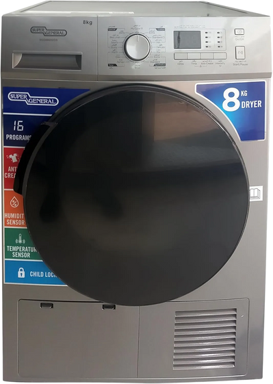 Super General SGD8800DDS - 8kg Front-Load Dryer