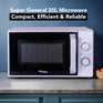 Super General SGMM921NHW - 20L Microwave Oven