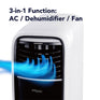 Super General SGP124T3 - 1 Ton Portable Air Conditioner