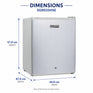 Super General SGR035HSE - 50L Single-Door Compact Refrigerator