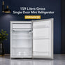 Super General SGR060KSE - 140L Single-Door Mini Refrigerator
