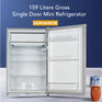 Super General SGR060KSE - 140L Single-Door Mini Refrigerator