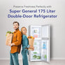 Super General SGR175HE - 175L Top-Mount Refrigerator