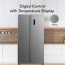 Super General SGR710SBSSSE - 600L Side-By-Side Refrigerator