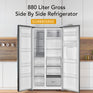 Super General SGR880SBSE - 880L Side-By-Side Refrigerator