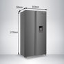 Super General SGR880SBSE - 880L Side-By-Side Refrigerator