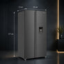 Super General SGR885SBSAN - 880L Side-By-Side Refrigerator