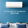 Super General SGS316AE – 2.5 Ton Split Air Conditioner