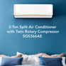 Super General SGS366AE – 3 Ton Split Air Conditioner