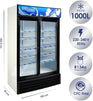 Super General SGSC1217IS - 1200L Sliding Door Chiller