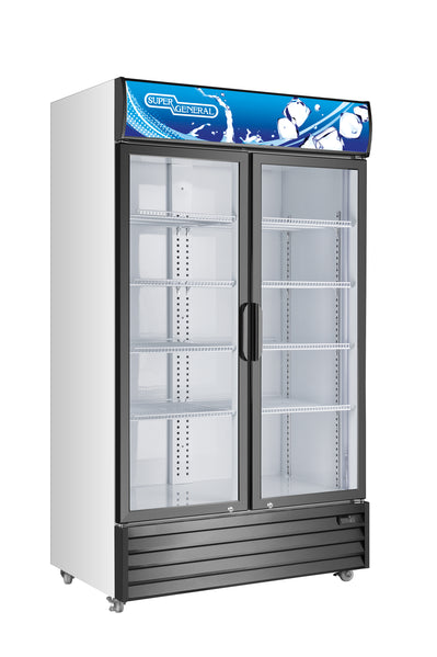 Super General SGSC1218IF - 1200L Double-Door Chiller