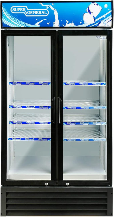Super General SGSC818IF - 800L Double-Door Chiller