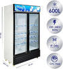 Super General SGSC818IF - 800L Double-Door Chiller
