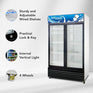 Super General SGSC818IF - 800L Double-Door Chiller