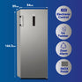 Super General SGUF301NFDCIE - 215L Upright Freezer