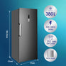 Super General SGUF441NFDCIE - 450L Upright Freezer