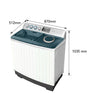 Super General SGW115N - 11kg Twin Tub Washing Machine