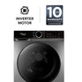 Super General SGW12500INVS - 12kg Front-Load Washing Machine