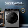 Super General SGW12800INVCMBS - 12kg/8Kg Front-Load Washer-Dryer