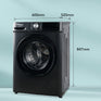 Super General SGW8450HDS - 8kg Front-Load Washing Machine