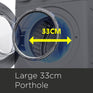 Super General SGW8450HDS - 8kg Front-Load Washing Machine