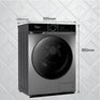 Super General SGW9650INVCMBS - 9kg/6kg Front-Load Washer-Dryer