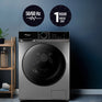 Super General SGW9650INVCMBS - 9kg/6kg Front-Load Washer-Dryer
